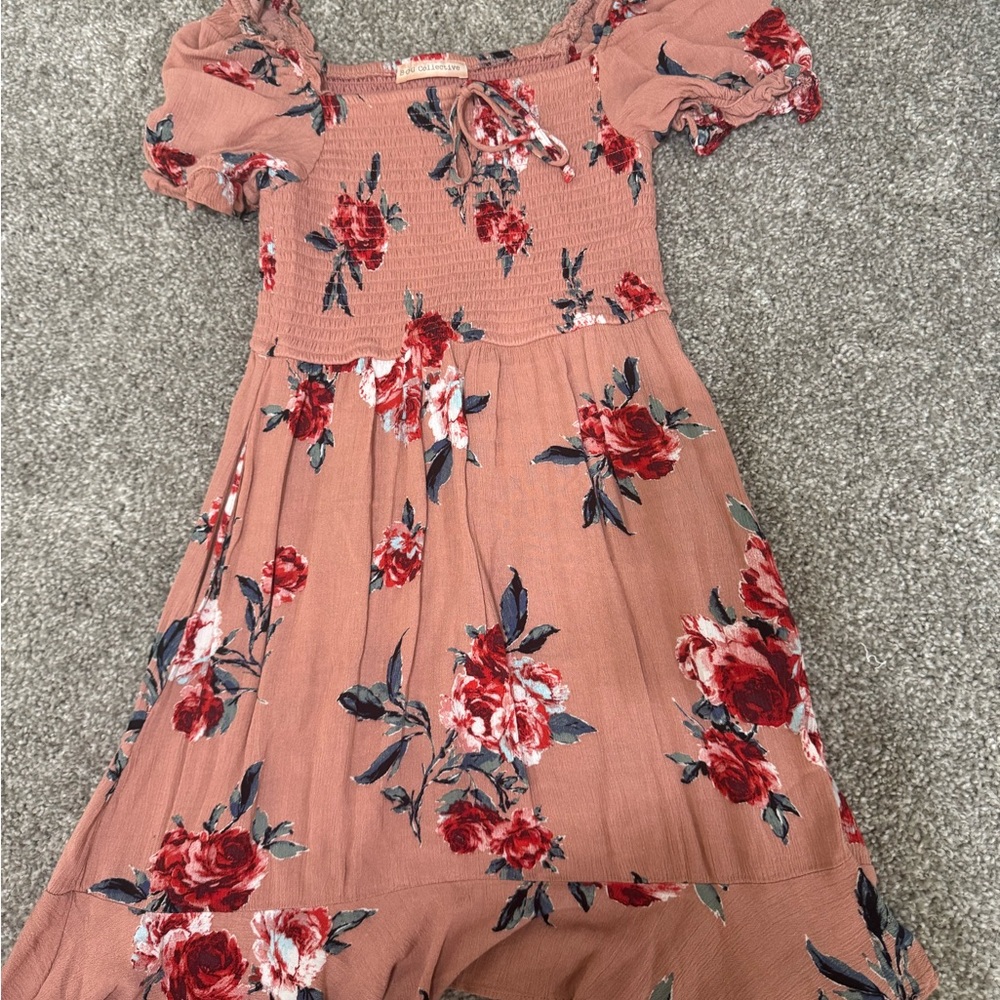 Floral Puff Sleeve Dress
